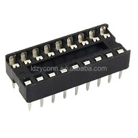 28 Pin Ic Socket 2.54mm Pitch Connector