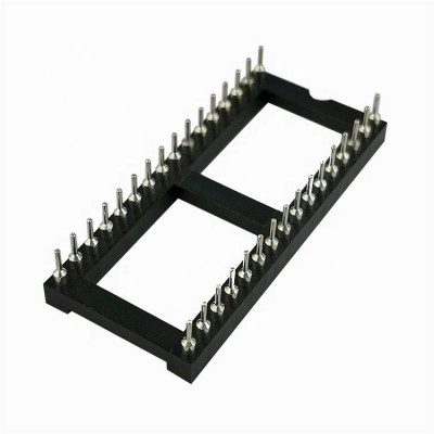 2.54mm 32 Pin Round Ic Connector Socket